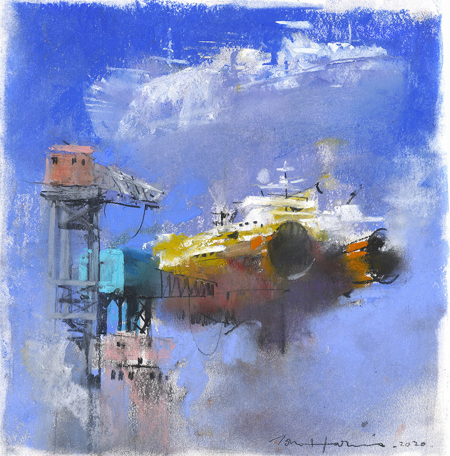 John Harris | Dockland Ferry, a study