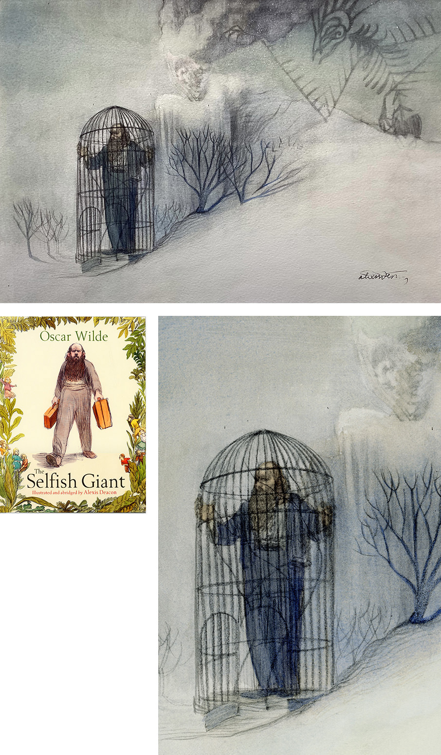 Alexis Deacon | Only in the garden of the Selfish Giant it was still Winter