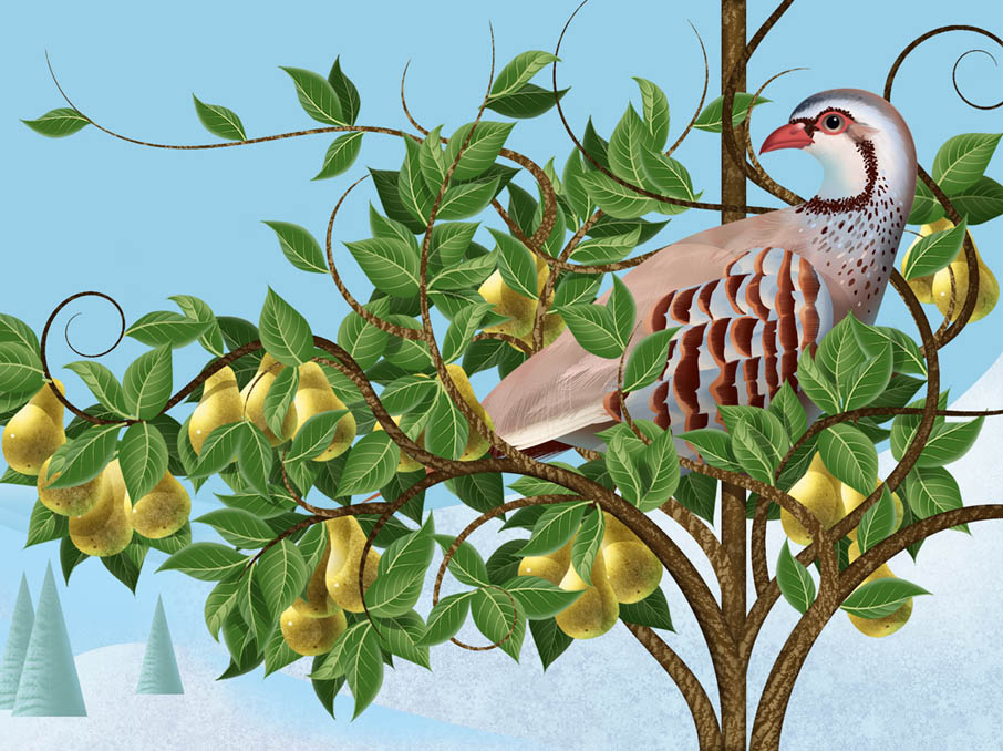 Grahame Baker Smith | A Partridge in a Pear Tree
