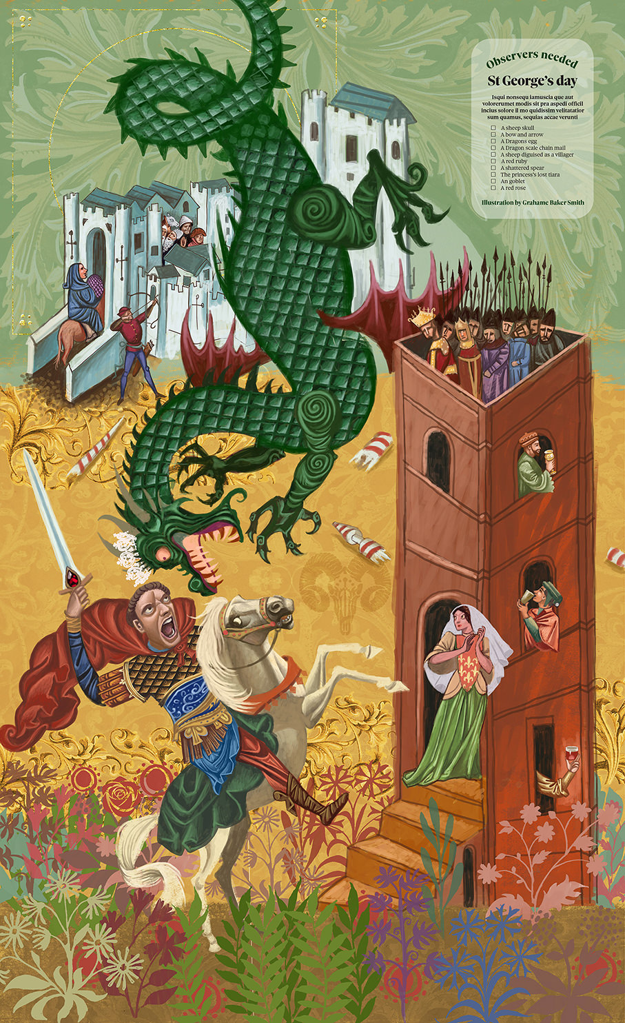 Grahame Baker Smith | St George and the Dragon