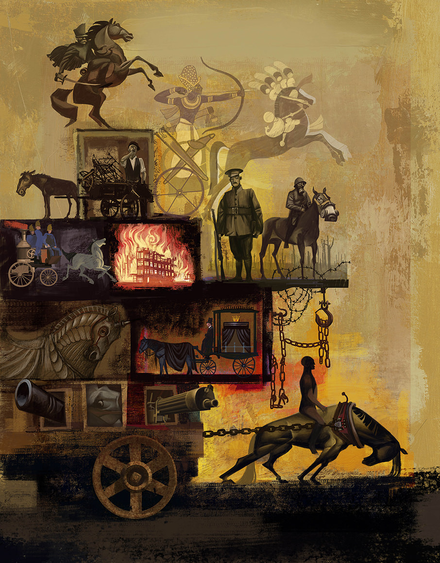 Grahame Baker Smith | Dawn Horse, montage