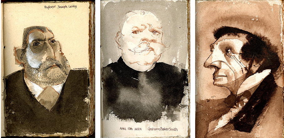Grahame Baker Smith | Sketchbook portraits 2