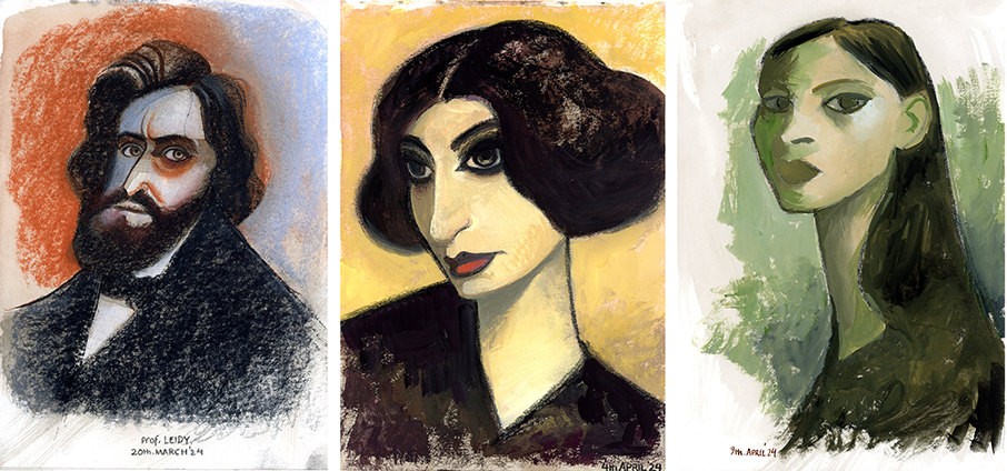 Grahame Baker Smith | Sketchbook portraits 3