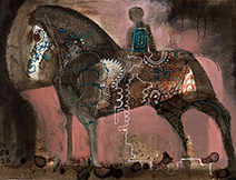 Grahame Baker Smith | Horse with decoration