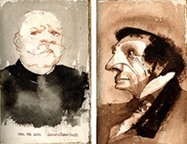 Grahame Baker Smith | Sketchbook portraits 2