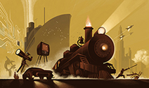 Grahame Baker Smith | The Flickering Fires, many uses of the metal