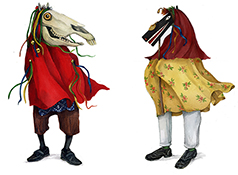 Gwen Burns | Mari Llwd and the Hobby Horse