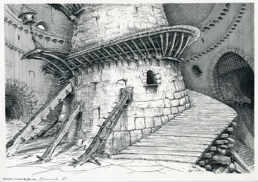 Ian Miller | Shrek: The Castle interior 1