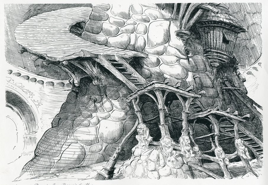 Ian Miller | Shrek: The Castle interior 2