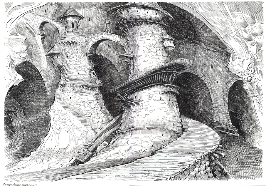 Ian Miller | Shrek: The Castle interior 3