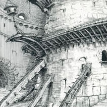 Ian Miller | Shrek: The Castle interior 1