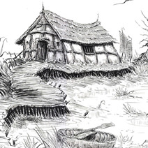 Ian Miller | Shrek: Swamp House with Willows