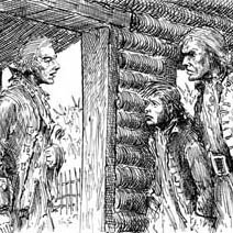Ian Miller | Dr Livesey visits the sick in the stockade blockhouse