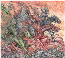 Ian Miller | Four Riders of the Apocalypse