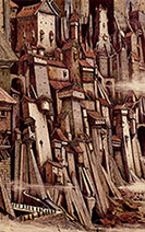 Ian Miller | Gormenghast Castle, No.1