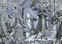 Ian Miller | The Citadel of Screaming Pillars