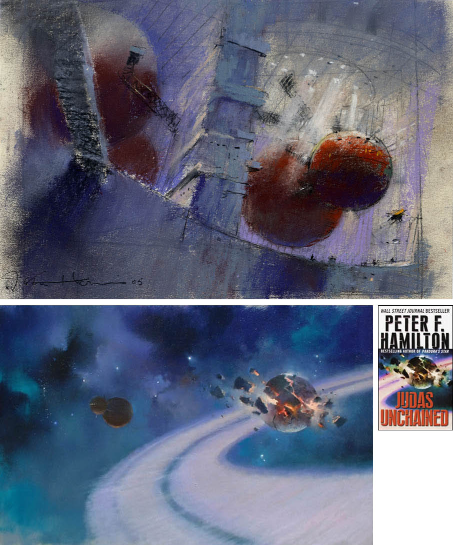 John Harris | Judas Unchained sketch 3