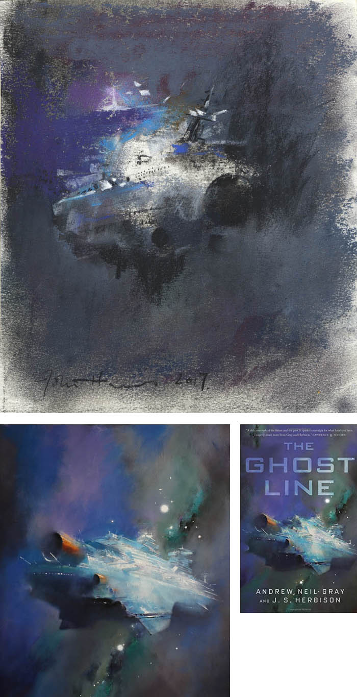 John Harris | The Ghost Line sketch