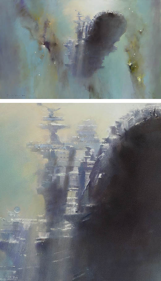 Official website of John Harris: landscape, science fiction and marine  artist