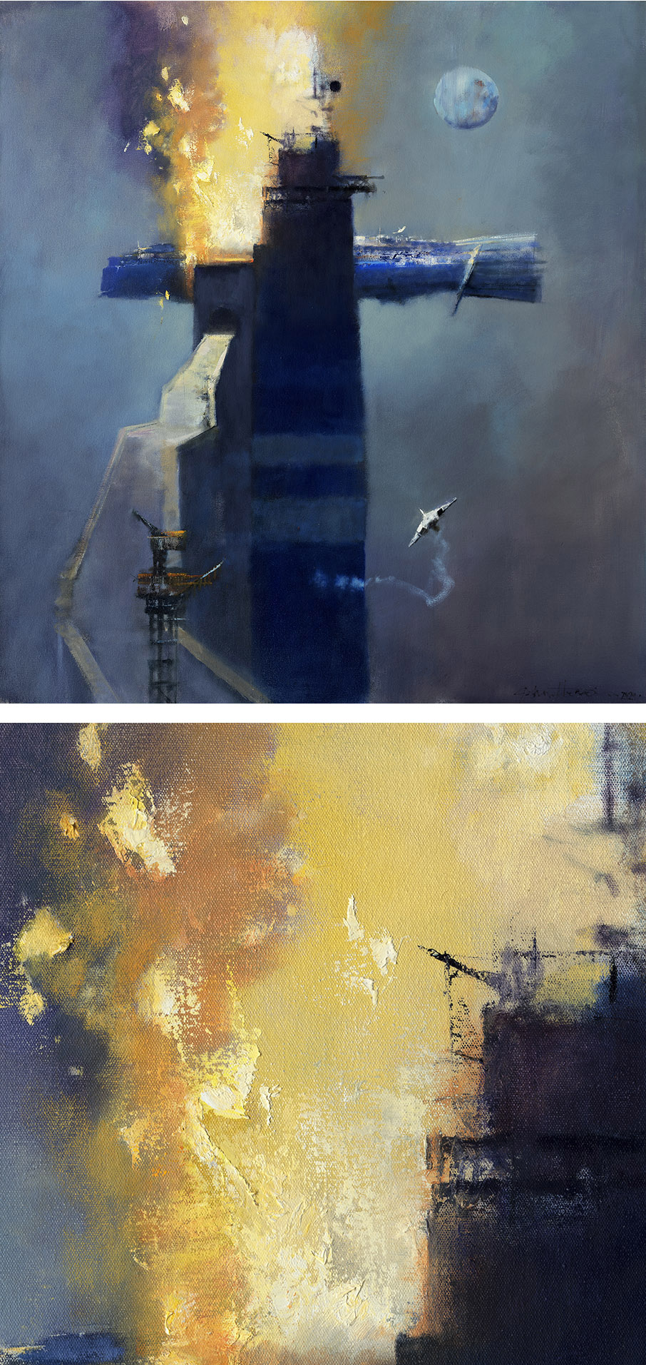 John Harris | Fire at the Blue Terminus