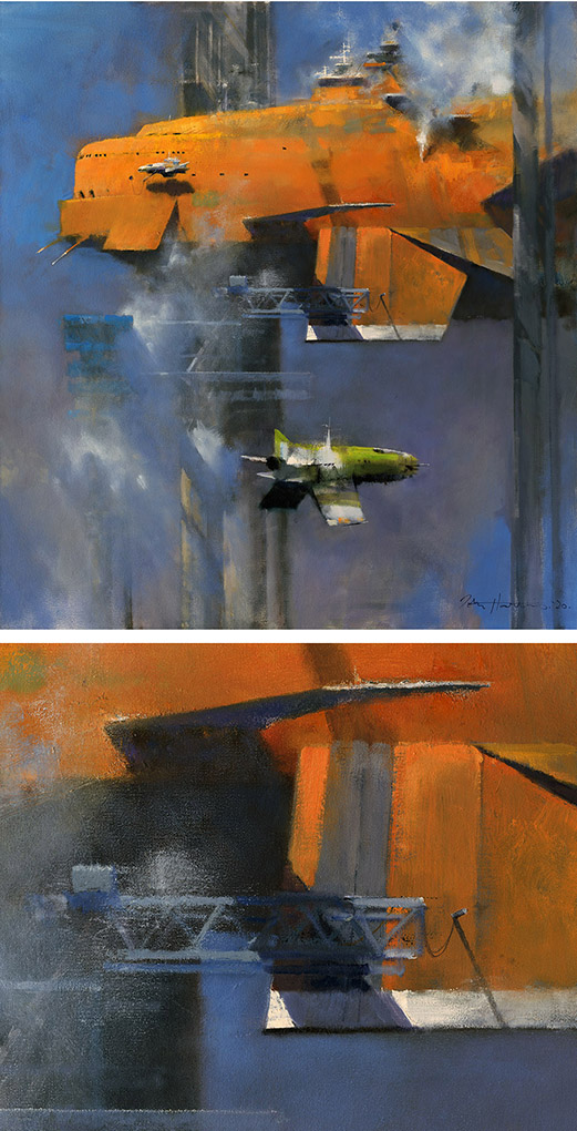 Official website of John Harris: landscape, science fiction and marine  artist