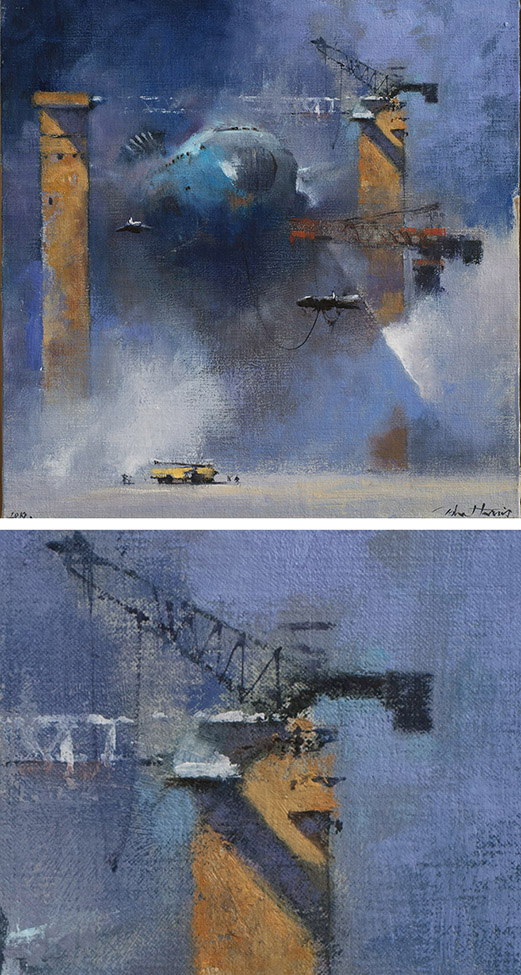Official website of John Harris: landscape, science fiction and marine  artist