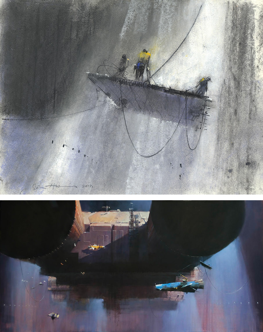 John Harris | Manoeuvring the Plate