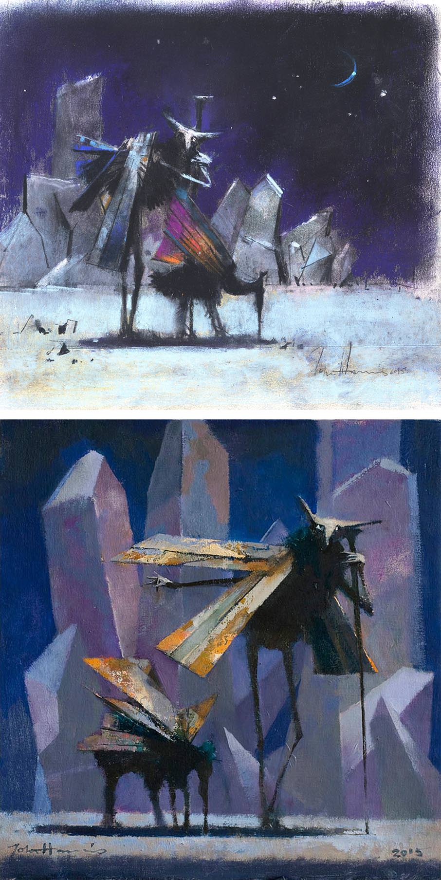 John Harris | The Duopods, sketch