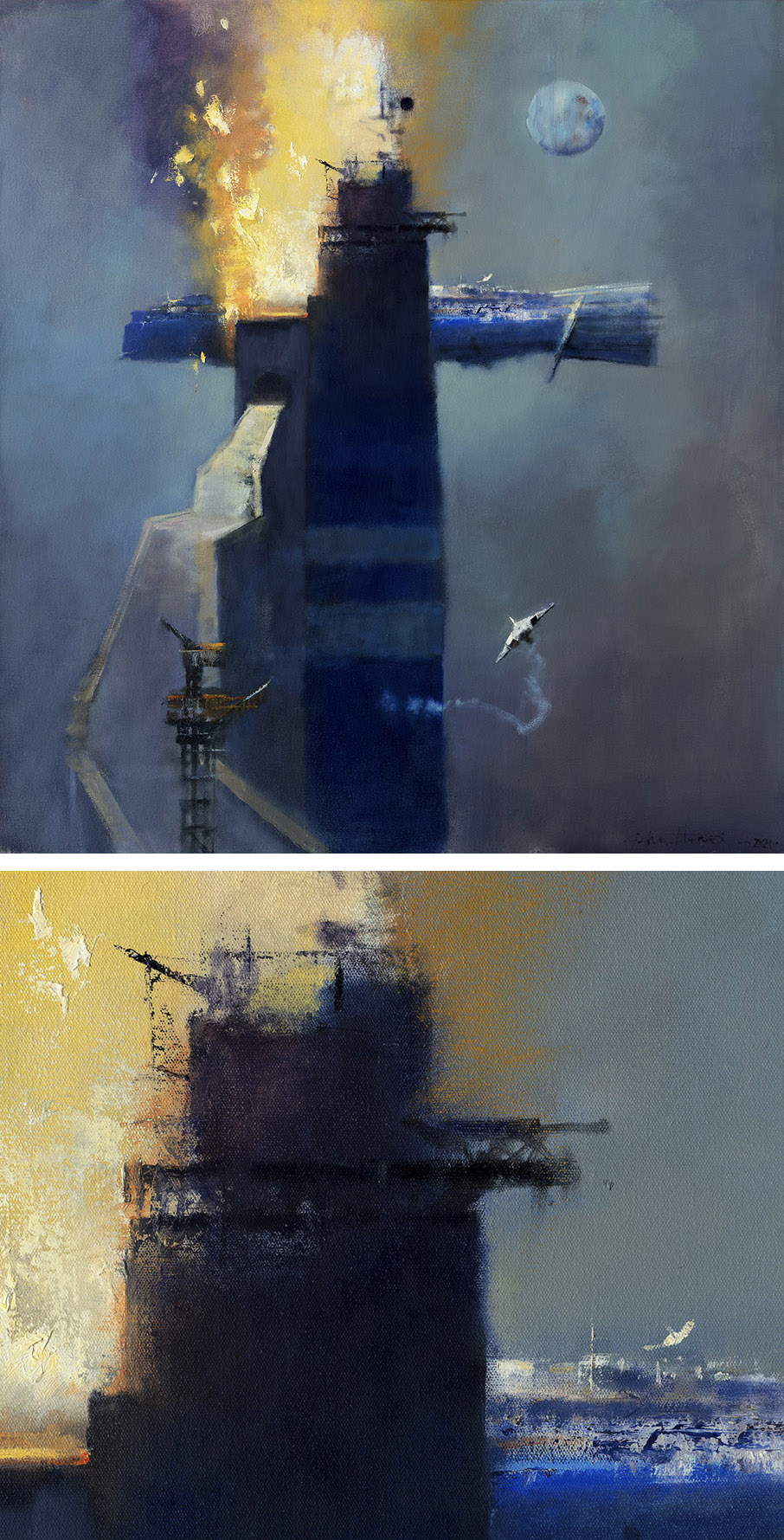 John Harris | Fire at the Blue Terminus