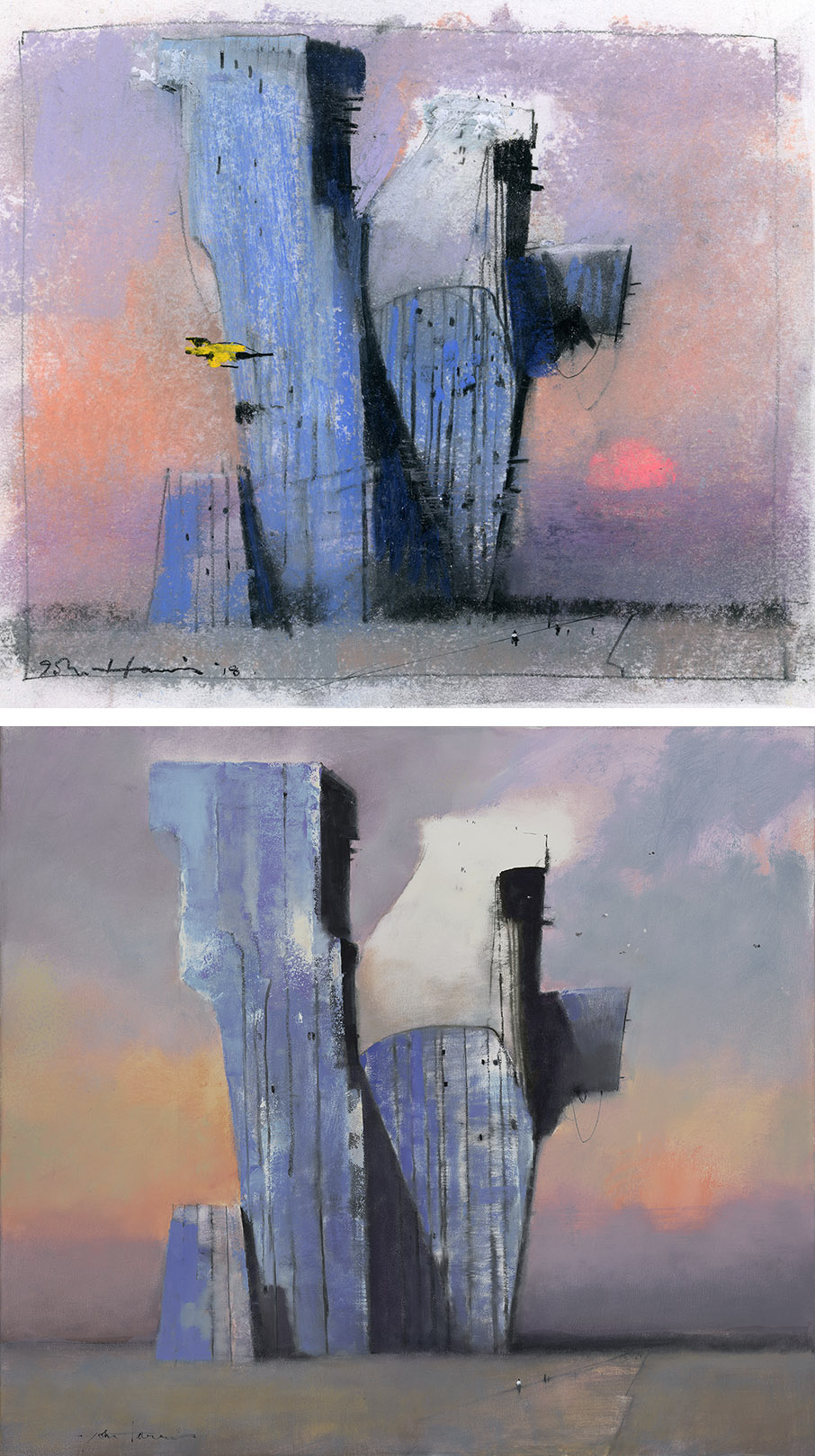 John Harris | The Habitats of Corrylus, sketch