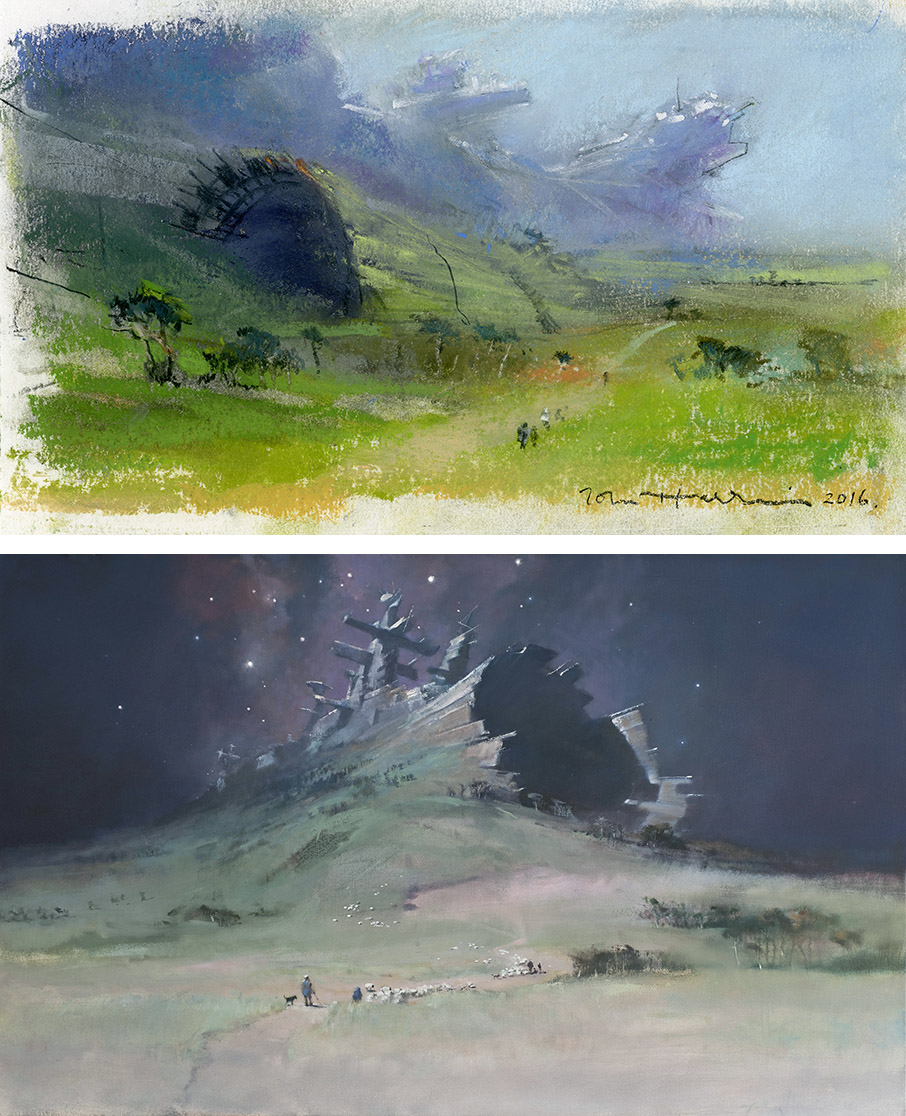 John Harris | Earth Abides, sketch 3