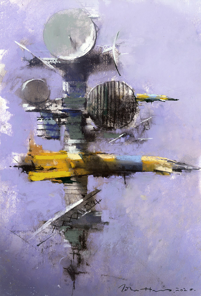 John Harris | The Sentinels, sketch 1