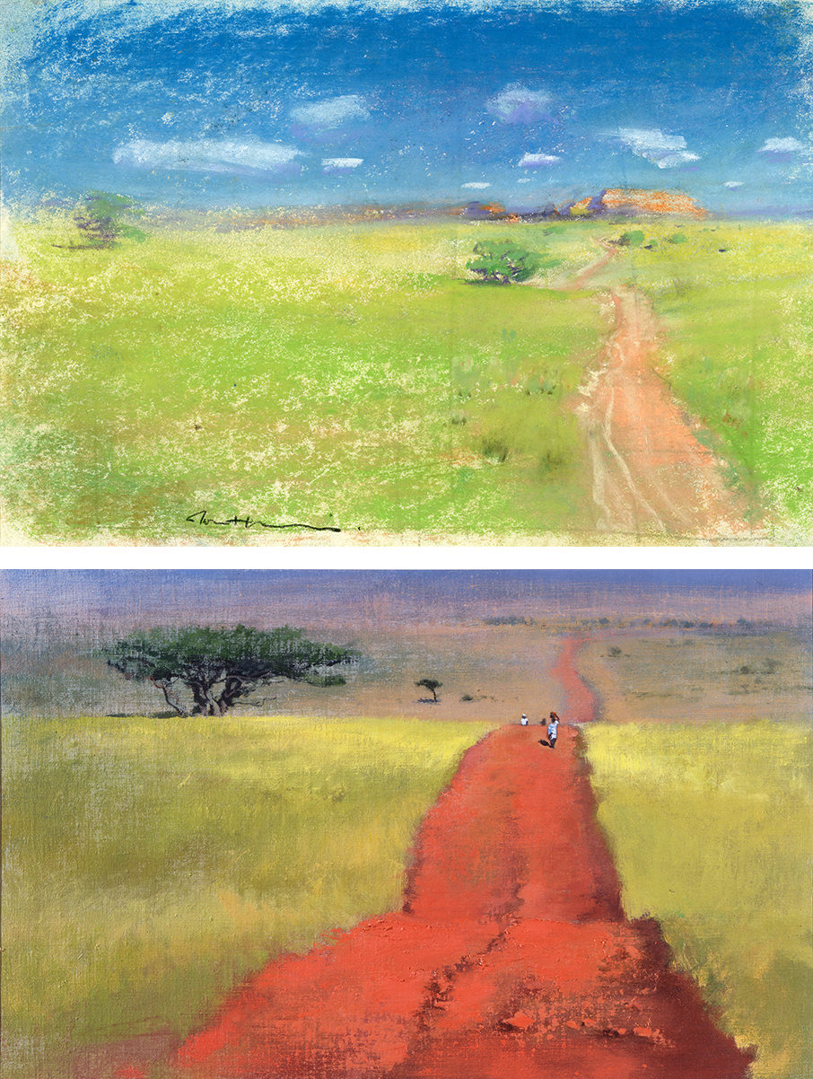 John Harris | The Ukimwi Road, sketch