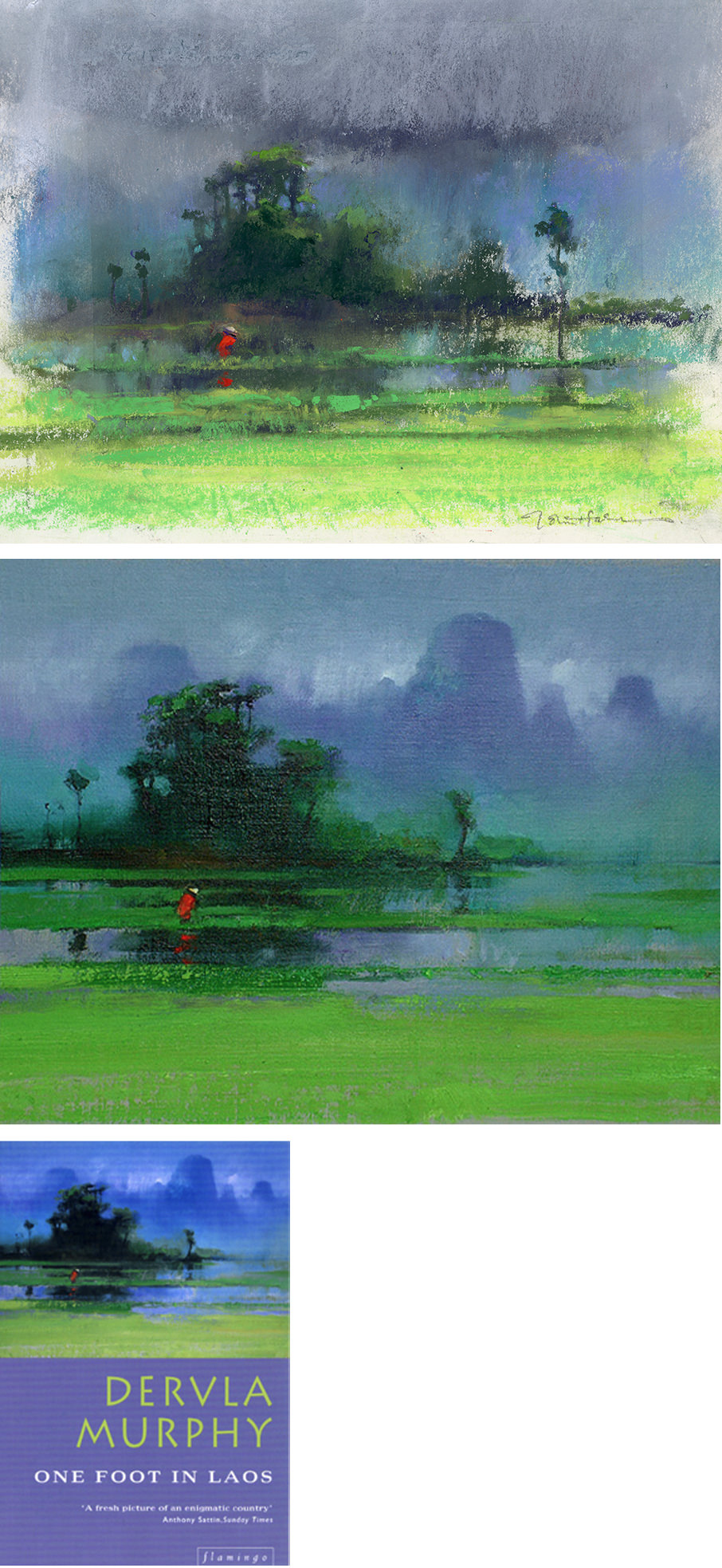 John Harris | One Foot in Laos, sketch
