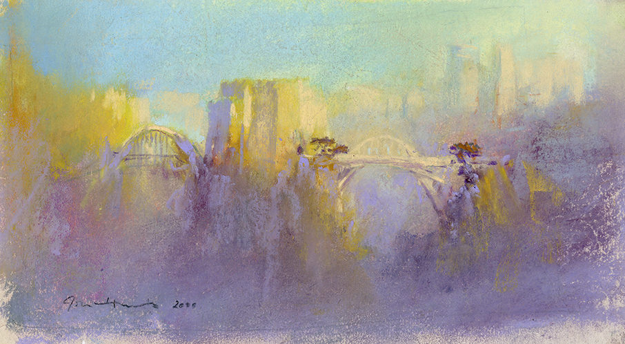 John Harris | The Bridge of Cotl, Morning