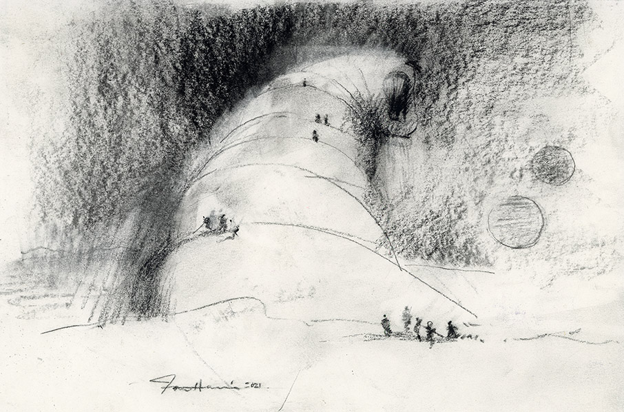 John Harris | Shai-Hulud, sketch 5