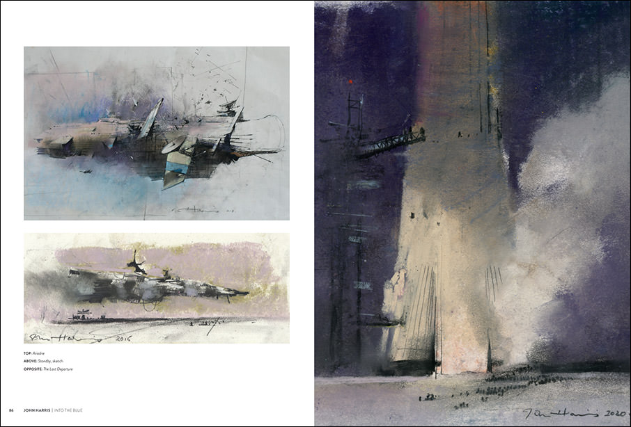 John Harris | The Art of John Harris – Into the Blue