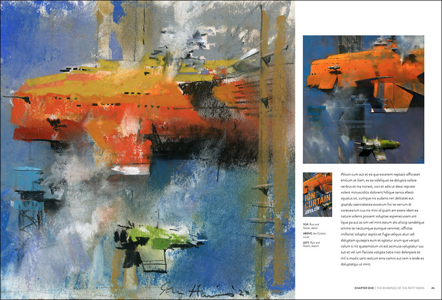 John Harris | The Art of John Harris – Into the Blue