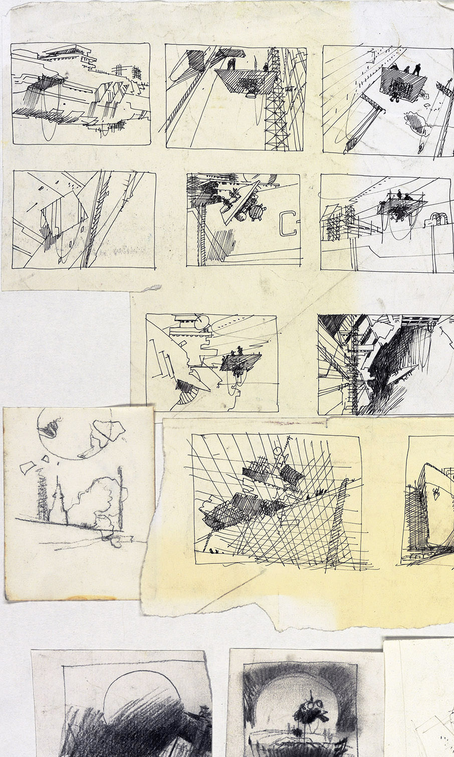 John Harris | A random set of sketches from the endpaper