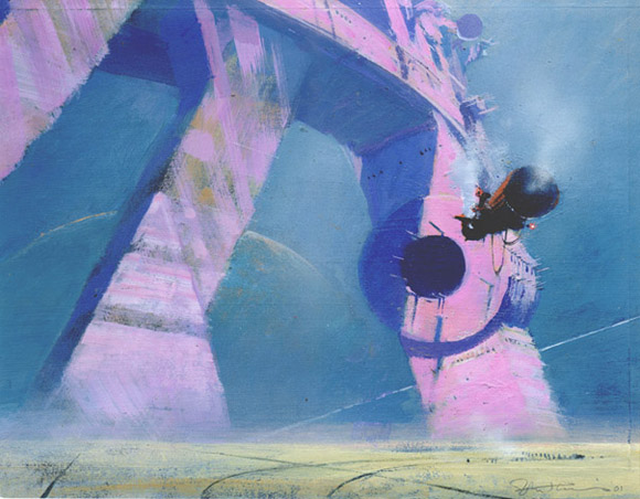 John Harris | Sketch for The Currents of Space