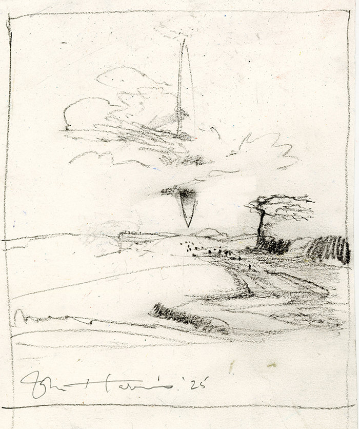 John Harris | Cloudborn, first sketch