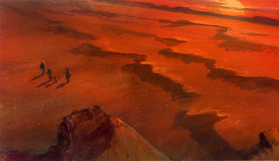 John Harris | Herrenhauser Desert sketch