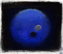 John Harris | Blue Moon with Satellite