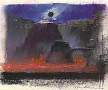 John Harris | Lava in the Caldera