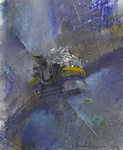 John Harris | Dark Run, sketch 2