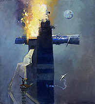 John Harris | Fire at the Blue Terminus