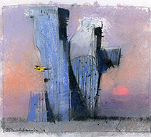 John Harris | The Habitats of Corrylus, sketch