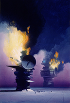 John Harris | Burning Watchtowers