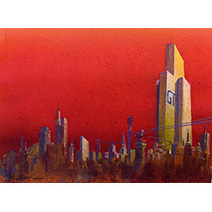 John Harris | Stand on Zanzibar sketch