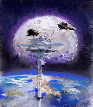 John Harris | The Last Theorem: The Space Elevator - sketch